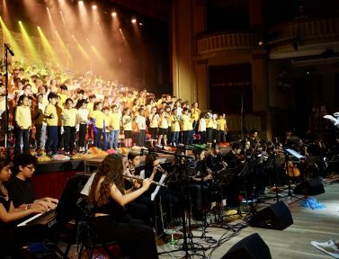 La secció de grans de l’OIB 2025 en concert!